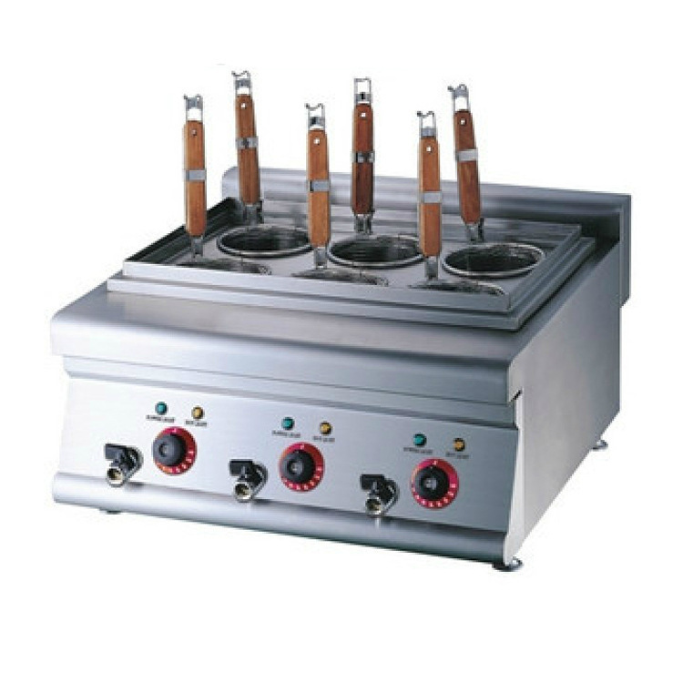 佳斯特TM-6 六頭臺式電熱煮面爐 商用煮面機(jī) 麻辣燙機(jī) 燙粉面機(jī)