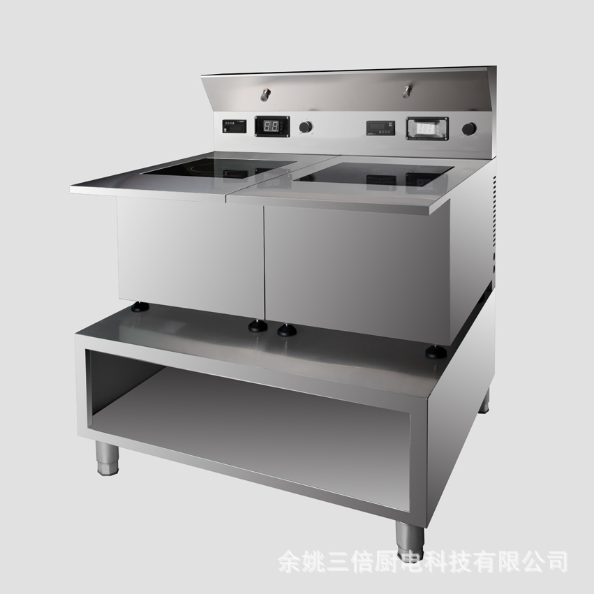 直銷三倍商用煮面爐、不銹鋼煮面爐、電熱煮面煲湯爐