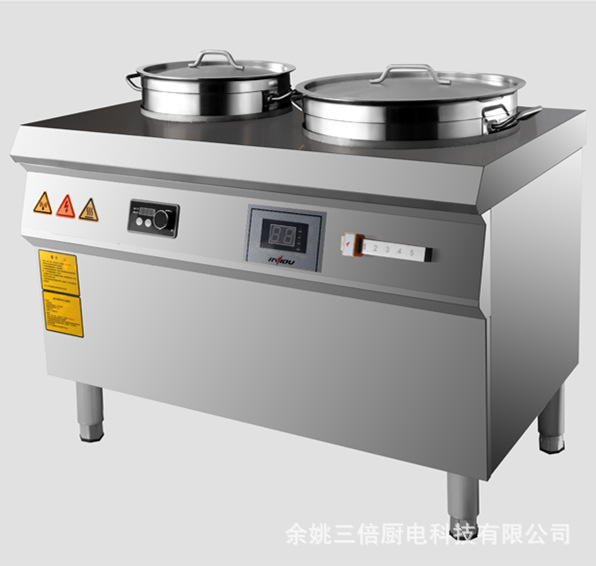 直銷三倍商用煮面爐、不銹鋼煮面爐、電熱煮面煲湯爐