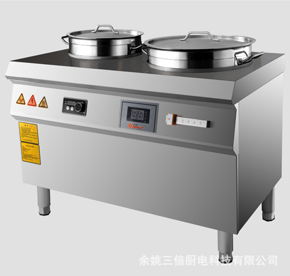 直銷三倍商用煮面爐、不銹鋼煮面爐、電熱煮面煲湯爐