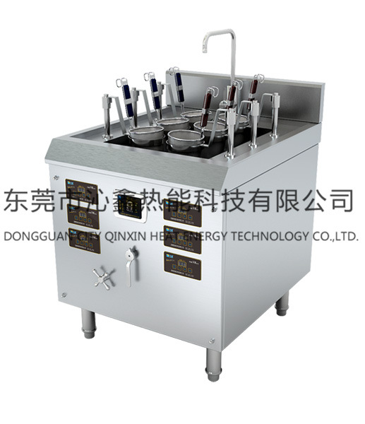 沁鑫商用電磁自動(dòng)煮面爐 9孔六頭4孔電煮面爐湯面爐&nbsp;麻辣燙爐