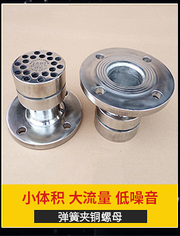 潛水式蒸汽釋放加熱消聲器DDS-A-50 無(wú)噪音蒸汽釋放消音器