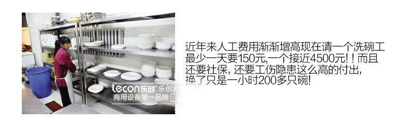 樂創(chuàng)立式提拉式揭蓋式超聲波洗洗碟刷碗全自動(dòng)洗碗機(jī) 商用洗碗機(jī)