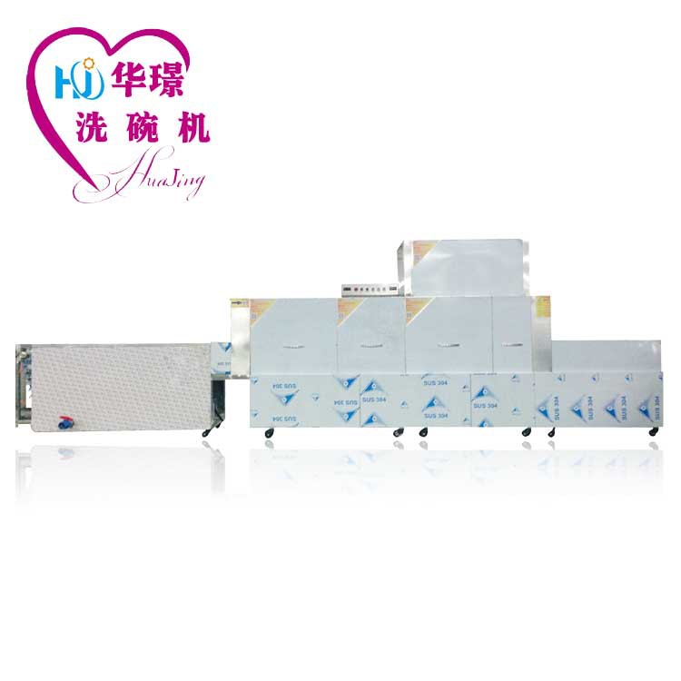 廠家直銷全自動(dòng)洗碗機(jī)商用 可替代二手洗碗機(jī) 華璟大型商用洗碗機(jī)