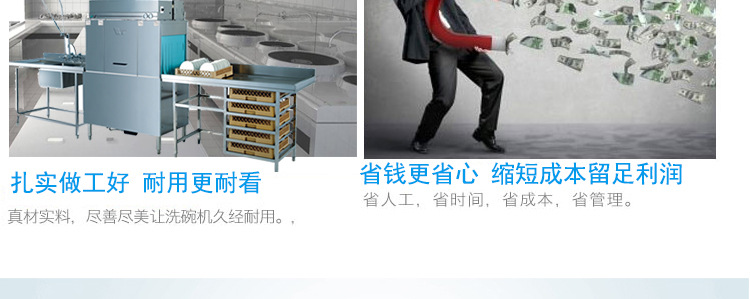 威順通道式洗碗機(jī)大型商用隧道式洗碗機(jī)食堂全自動(dòng)洗杯機(jī)消毒洗碗
