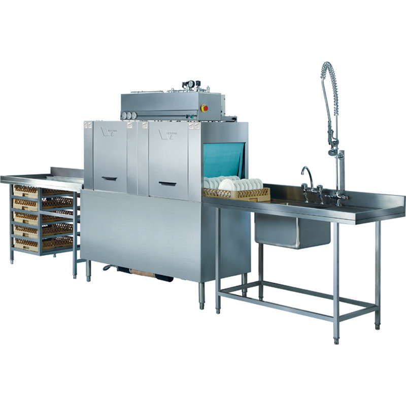 威順R-2E通道式洗碗機(jī) 學(xué)校食堂洗碗機(jī) 商用洗碗機(jī) 全自動洗碗機(jī)
