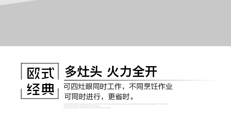 PEGEI 嵌入式電陶爐四眼四頭電磁爐德國(guó)進(jìn)口四灶煲仔爐家用商用