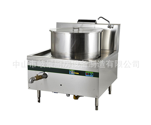 單/雙頭大鍋炒爐 工廠、酒店、學校廚房設備 不銹鋼 燃氣式大炒灶