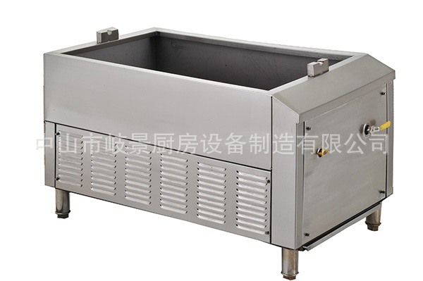 單/雙頭大鍋炒爐 工廠、酒店、學校廚房設備 不銹鋼 燃氣式大炒灶