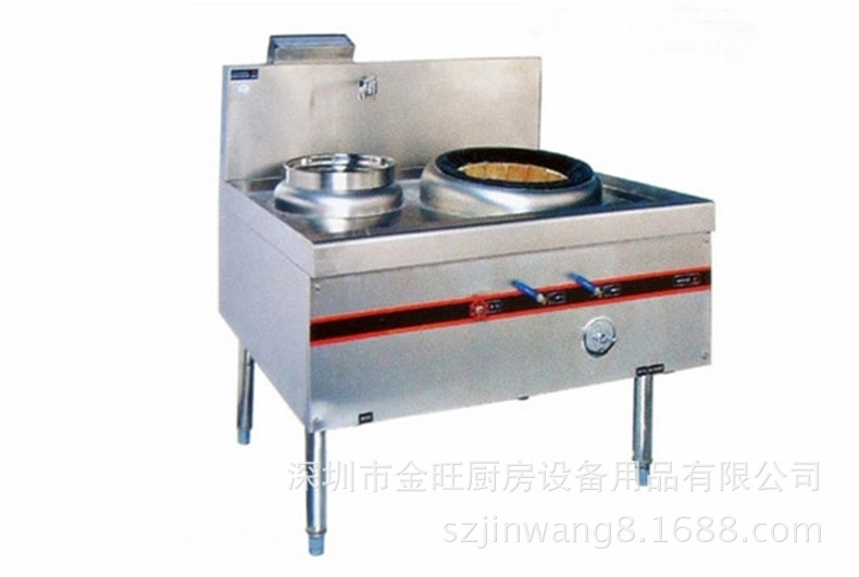 燃?xì)鈫晤^單尾小炒爐 餐廳廚房設(shè)計(jì)廚具配套 商用廚房設(shè)備廠家