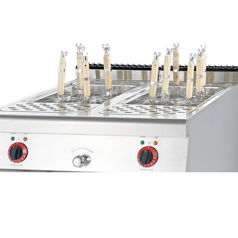 杰冠EH-788立式電熱煮面爐連柜座商用組合爐湯粉爐麻辣燙機(jī)