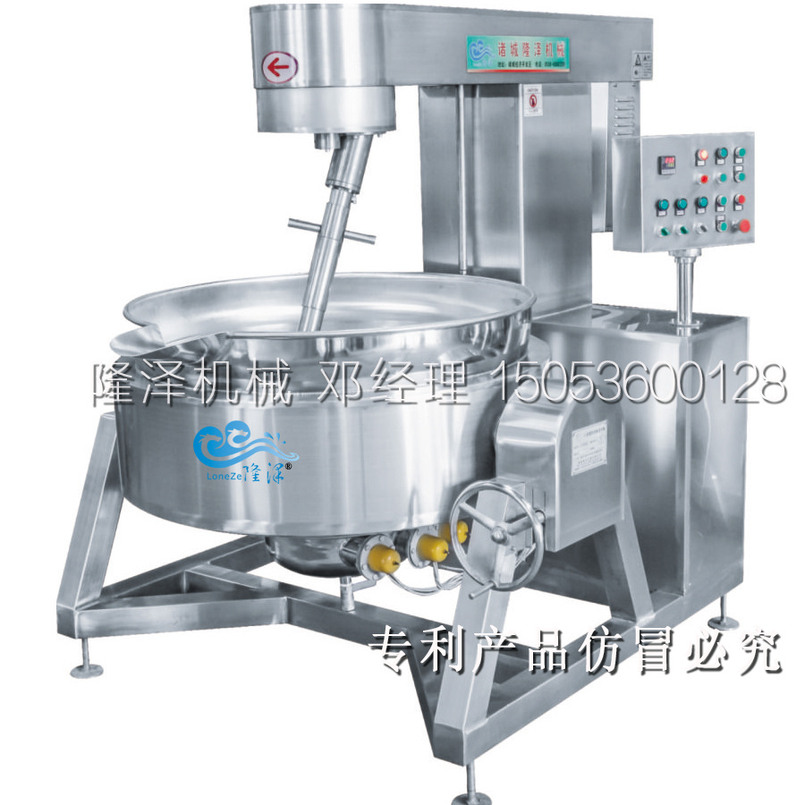 大型全自動(dòng)炒菜鍋 燃?xì)怆姶偶訜釘嚢璩戳蠙C(jī) 仿人工翻炒大鍋菜機(jī)器
