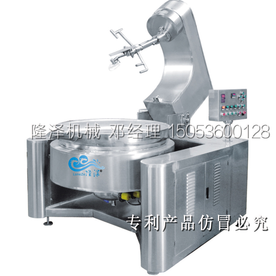 大型全自動(dòng)炒菜鍋 燃?xì)怆姶偶訜釘嚢璩戳蠙C(jī) 仿人工翻炒大鍋菜機(jī)器