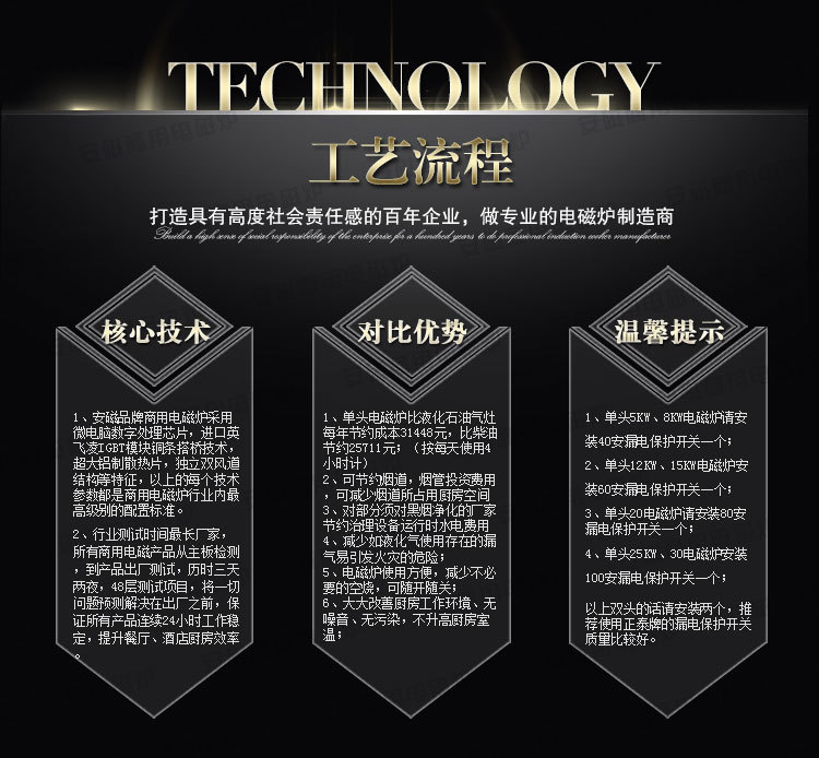 雙頭電磁大鍋灶 大功率商用電磁大炒爐 學(xué)校工廠大型食堂大炒灶