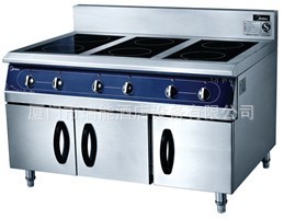 廈門高背雙頭電磁矮湯爐、廈門瑞能廚具