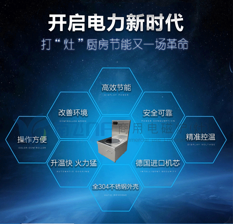 商用電磁爐15kw 低湯爐單頭煲湯爐 灶具電磁爐廠家 特價聯(lián)保包郵