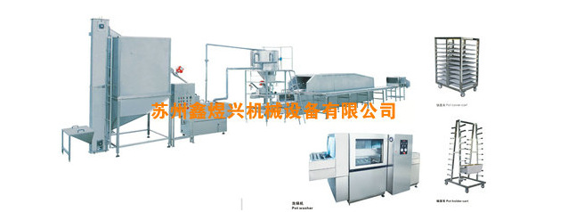 自動米飯機，蘇州上海米飯生產(chǎn)線，自動米飯機廠家、中央廚房設(shè)備