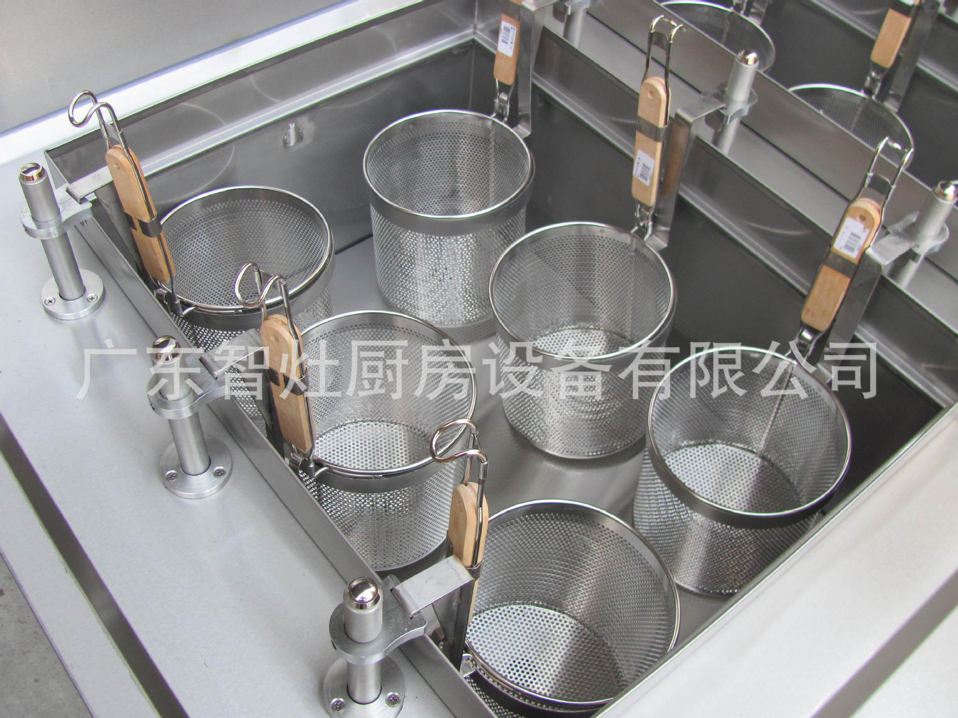 多功能電磁煮面爐 商用六頭自動升降節(jié)能湯面爐 麻辣燙煮面灶定制