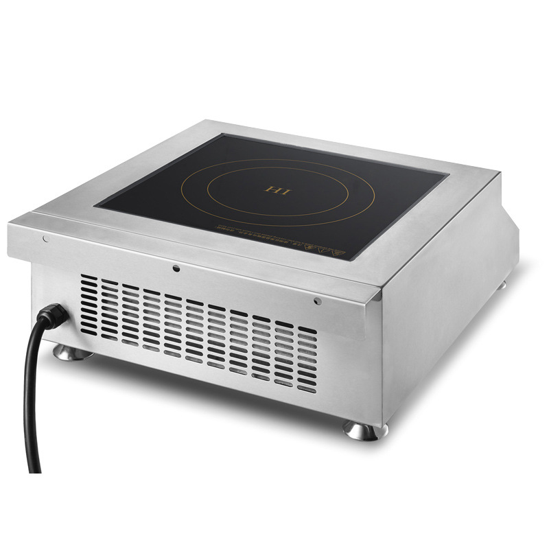 FEST 商用電磁爐5000w平面 大功率電磁炒爐5KW 臺(tái)式平湯爐磁控灶