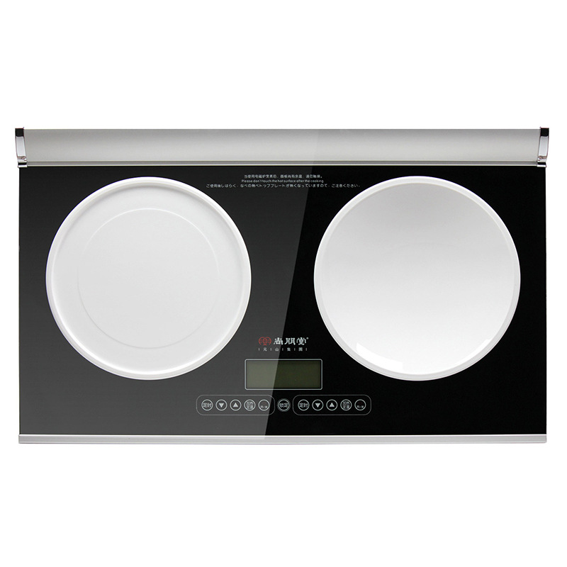 Sunpentown/尚朋堂 YS-IC34H02L家用凹面雙頭灶臺(tái)式嵌入式電磁爐