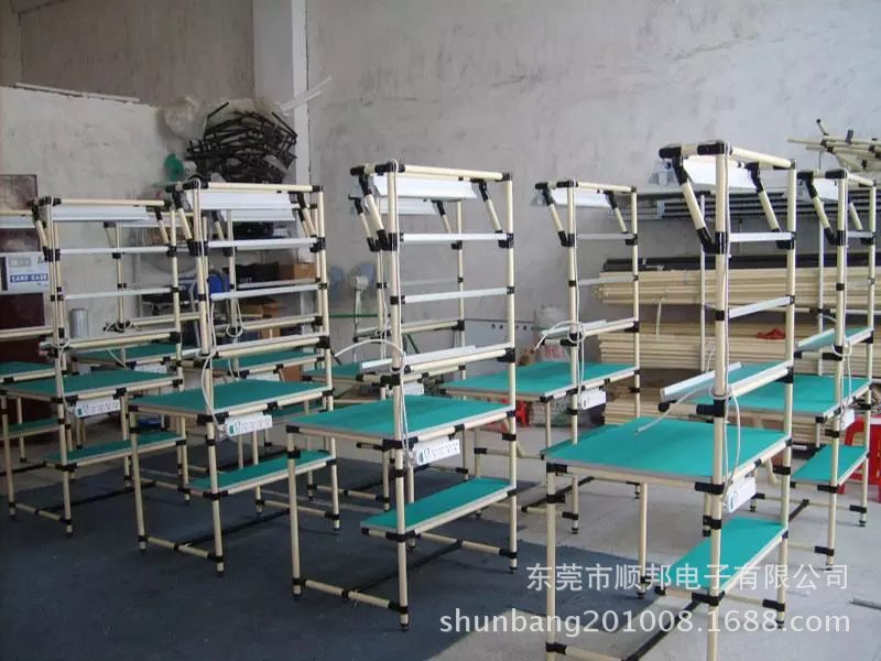 供應(yīng)東莞寮步石碣精益管工作臺、復(fù)合管工作臺雙層檢測工作臺