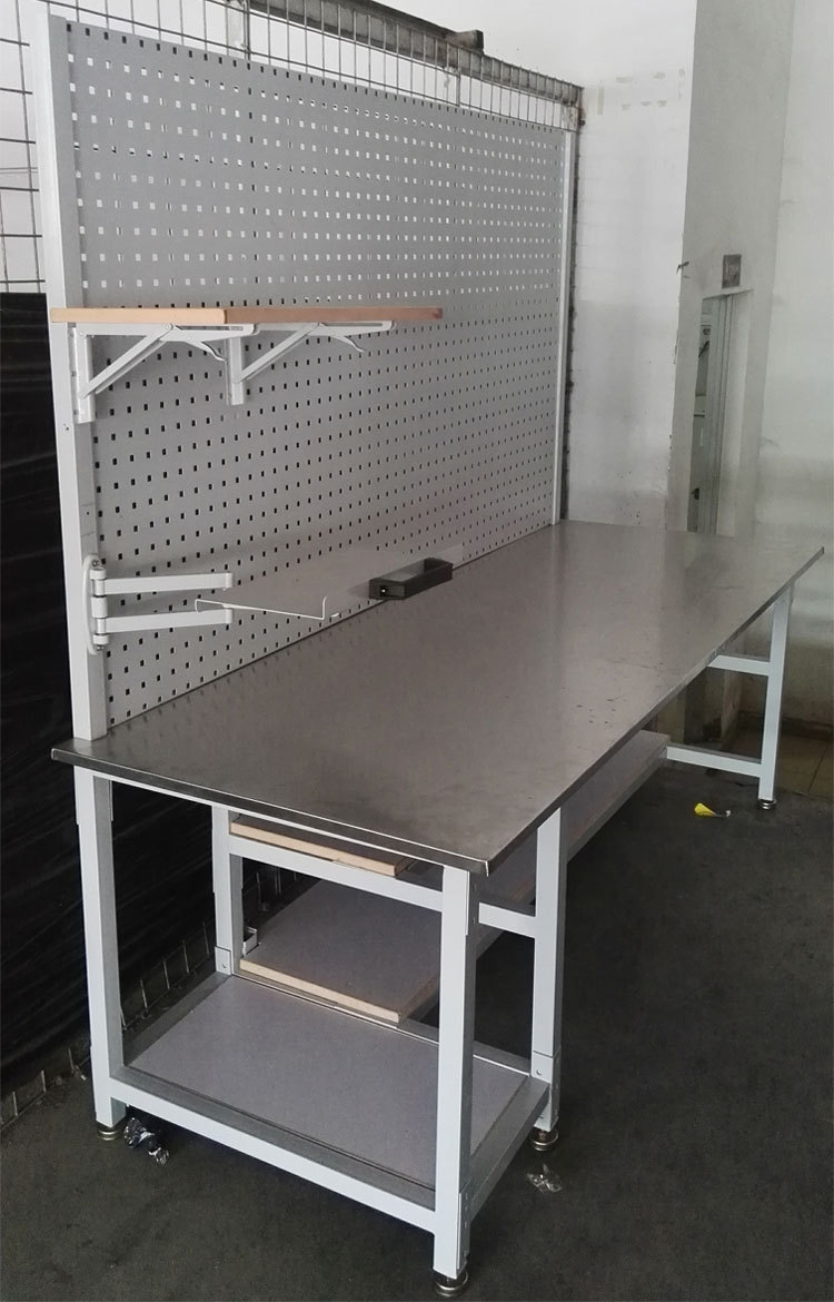 不銹鋼工作臺(tái)304定制雙層廠家超凈工作臺(tái)定做不銹鋼工作臺(tái)廠家