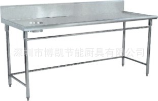 廠家直銷不銹鋼工作臺(tái)、廚房不銹鋼臺(tái)，不銹鋼斬臺(tái)、廚房柜臺(tái)