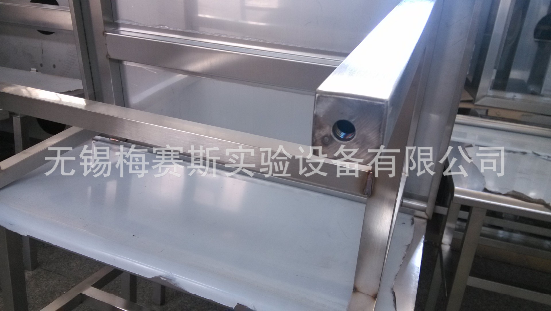 定制304不銹鋼操作臺 凈化風(fēng)淋室 二層更鞋柜 風(fēng)淋房 潔凈室裝修