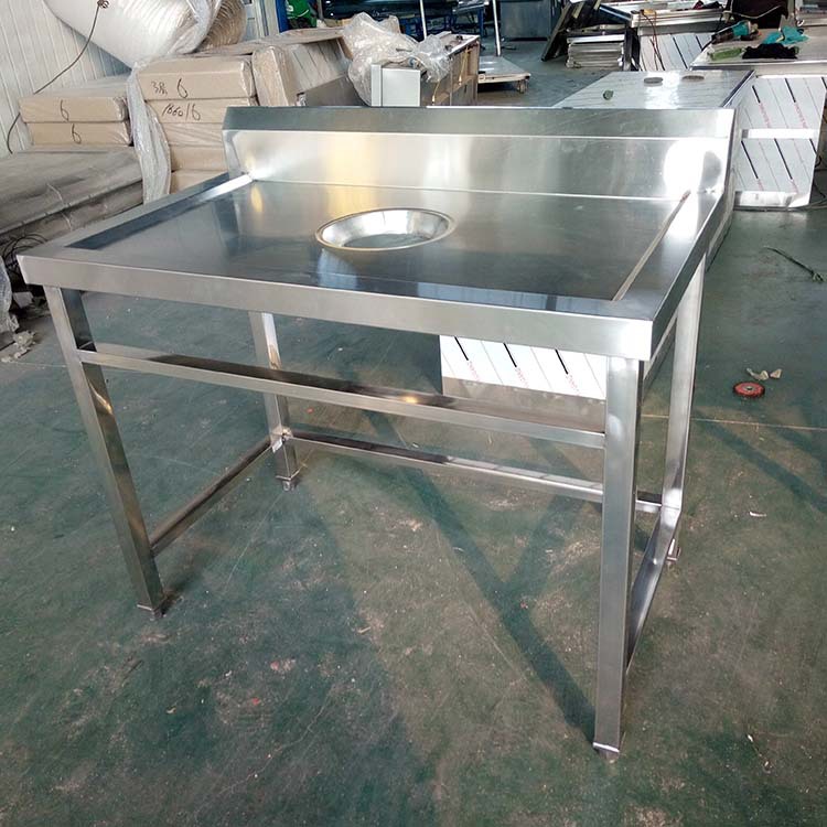 淄博不銹鋼廚具廠家直銷 簡(jiǎn)易殘食臺(tái) 做工精細(xì) 質(zhì)量保證【圖】