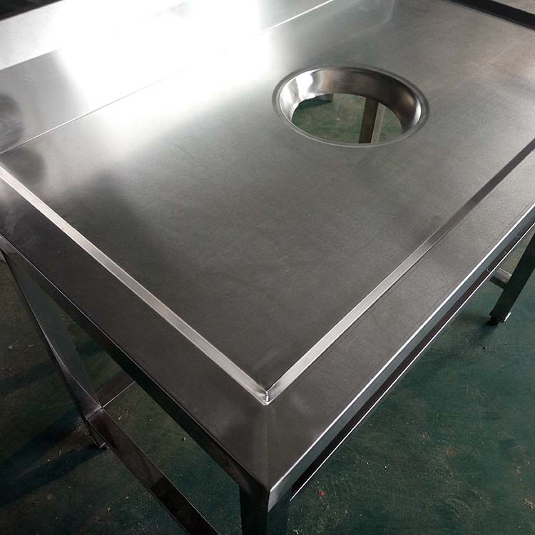 淄博不銹鋼廚具廠家直銷 簡(jiǎn)易殘食臺(tái) 做工精細(xì) 質(zhì)量保證【圖】