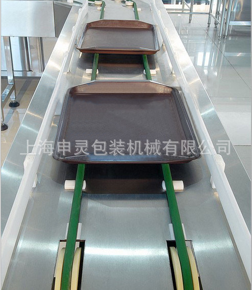 定制餐盤回收線 出入口機(jī)廚房餐盤輸送設(shè)備 酒店餐廳餐盤輸送設(shè)備