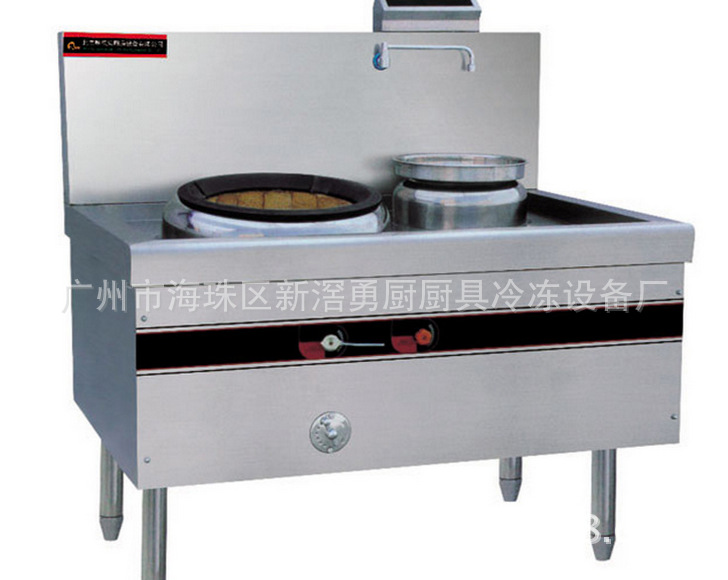 廠家直銷廚房設(shè)備商用節(jié)能不銹鋼單炒單尾爐 中餐燃?xì)鈫晤^炒爐