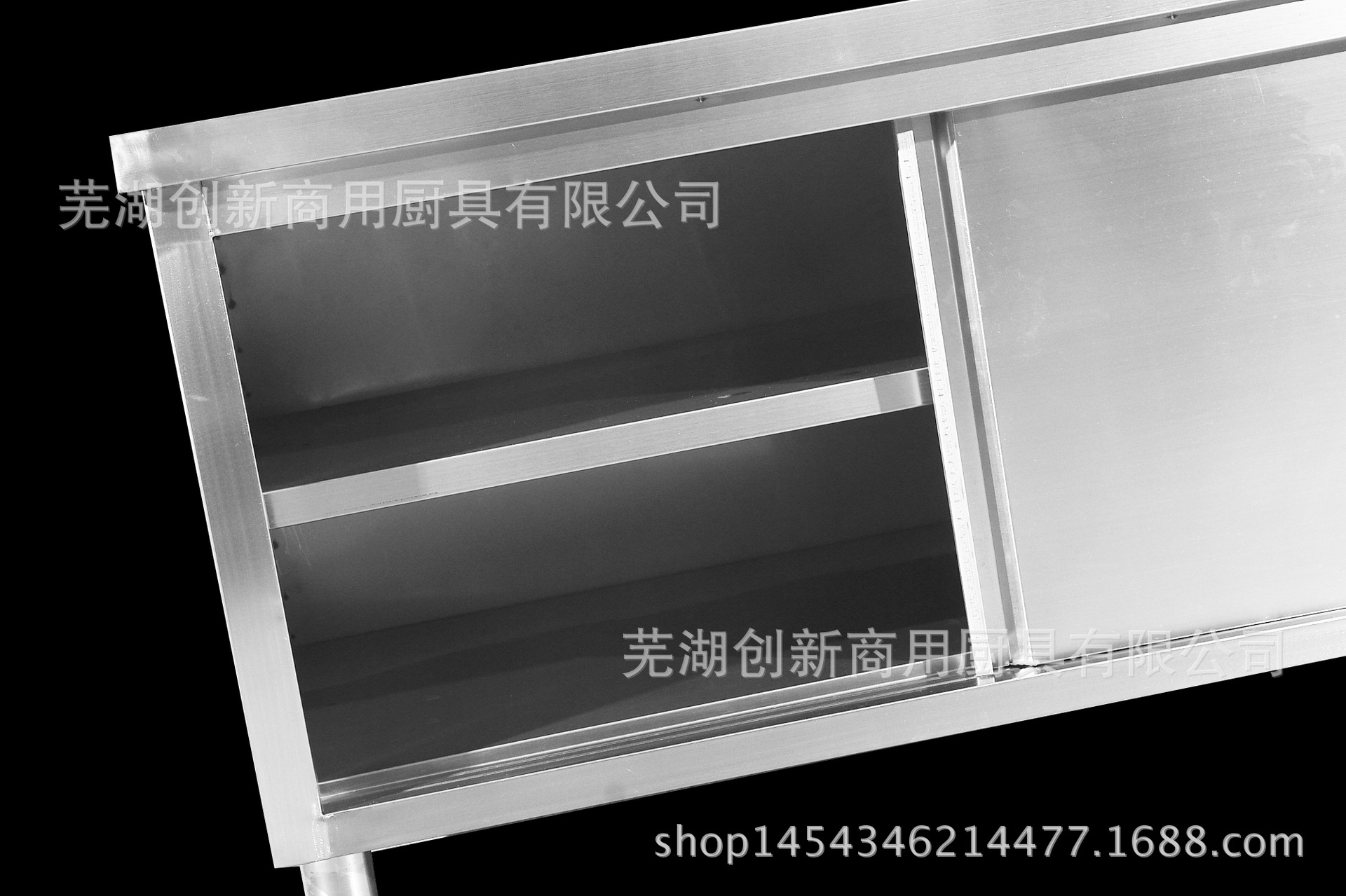 創(chuàng)新廚具 不銹鋼單通工作臺 廠家直銷 學(xué)校酒店工廠廚房專用
