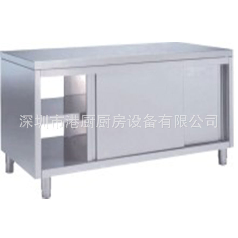 【廠家熱銷】不銹鋼打荷臺(tái)（工作臺(tái)） 可訂做 優(yōu)質(zhì)雙通打荷臺(tái)