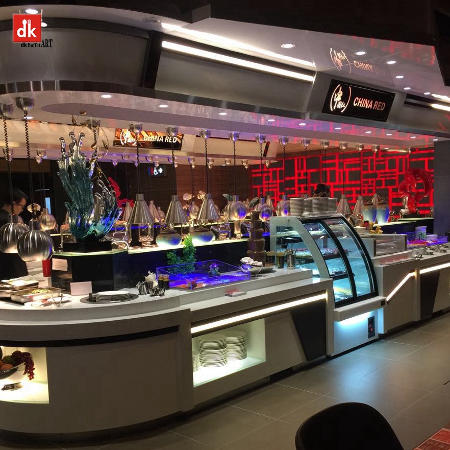 不銹鋼自助餐臺(tái) 暖碟車(chē) 自助餐爐
