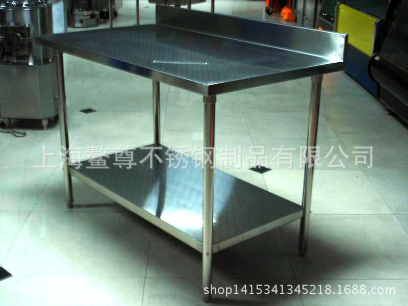 廠家直銷 不銹鋼廚房臺(tái)面 工作臺(tái) 不銹鋼辦公桌柜子加工定做
