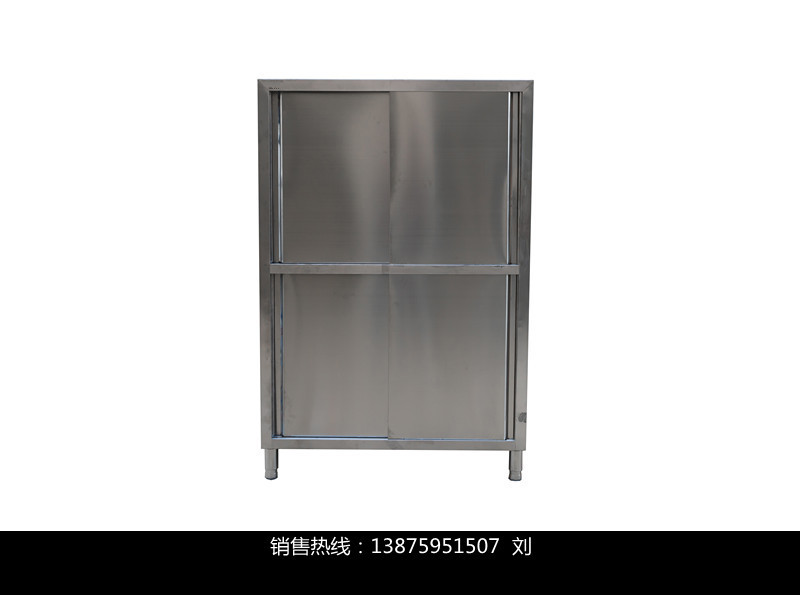 湖南酒店餐廳食堂不銹鋼四門餐具用品儲物保潔碗柜廚房設(shè)備廠家