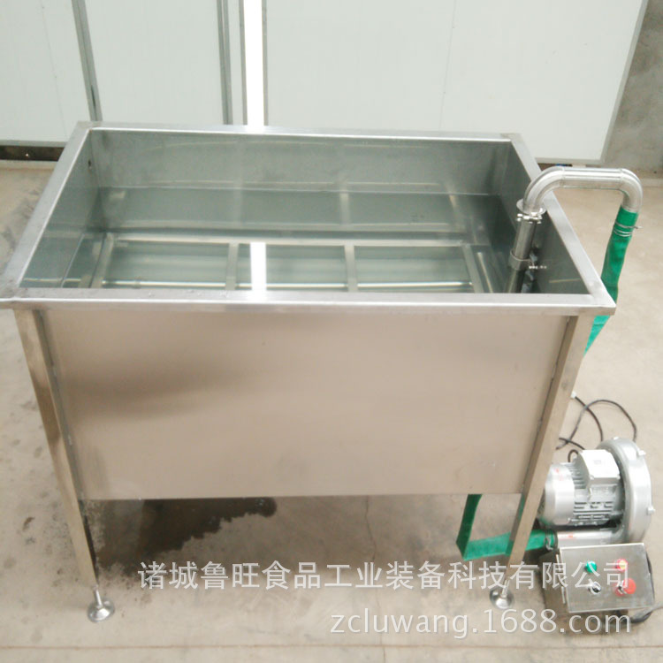 高效不銹鋼解凍池 大蝦解凍調(diào)理池 凍肉制品解凍設(shè)備保修一年