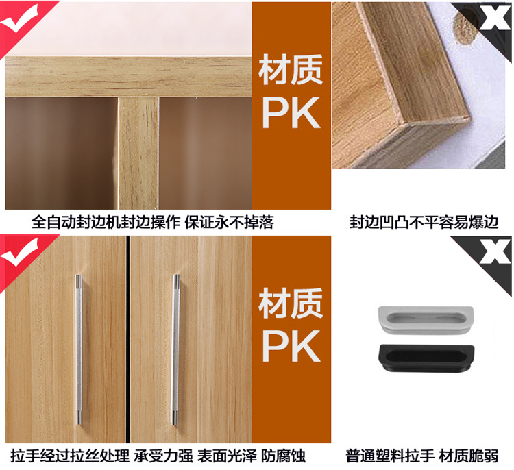 板式衣柜兒童衣柜衣櫥儲(chǔ)物柜 二三四門現(xiàn)代簡(jiǎn)易整體衣柜廠家批發(fā)