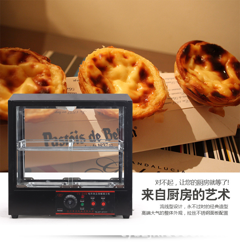 廠家直銷 CY-2A電熱保溫展示柜 批發(fā) 新款食品機(jī)械 小本創(chuàng)業(yè)