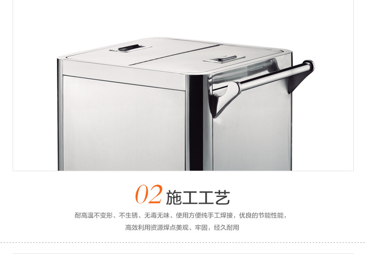 不銹鋼面粉車 可移動(dòng)調(diào)料車 揭蓋式面粉車 酒店設(shè)備