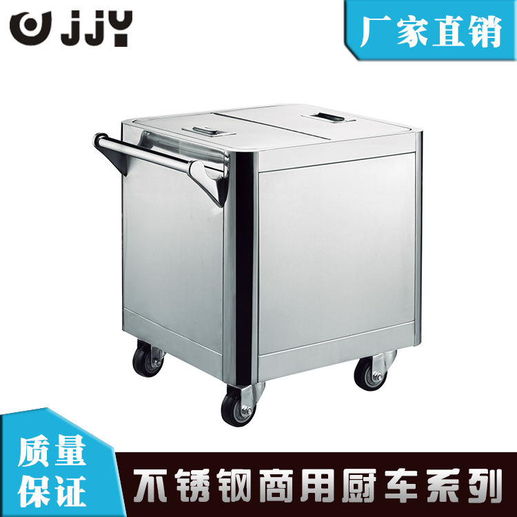 不銹鋼面粉車 可移動(dòng)調(diào)料車 揭蓋式面粉車 酒店設(shè)備