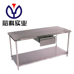 廠家直銷(xiāo)雙層304不銹鋼推車(chē) 商用 學(xué)校 醫(yī)用多功能抽屜手推車(chē)