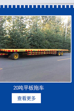 山東直銷 加長平板拖車 機(jī)械小型平板拖車 商用載重平板拖車批發(fā)