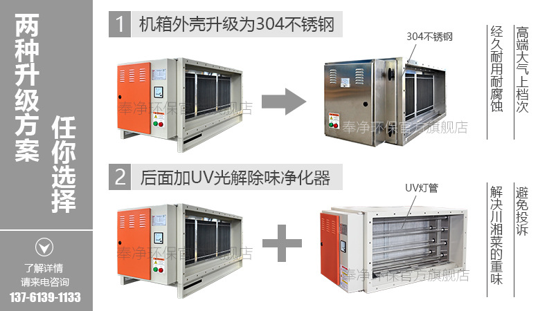 酒店餐飲廚房油煙凈化器 靜電油煙凈化設(shè)備 油煙分離器 廠家直銷(xiāo)