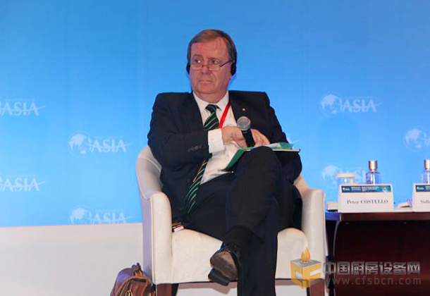 主持人澳大利亞主權(quán)財富基金主席、前副總理兼財長 Peter Costello
