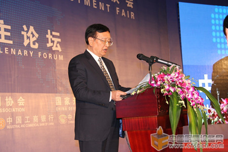 中國產(chǎn)業(yè)海外發(fā)展和規(guī)劃協(xié)會會長張國寶致辭