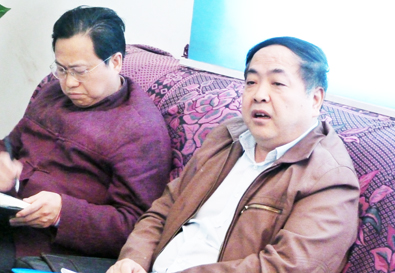 成都市市經(jīng)委軟件與信息服務處處長譚滇文