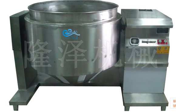 西門子智能屏節(jié)能環(huán)?？蓛A式攪拌熬湯鍋 電磁加熱夾層鍋