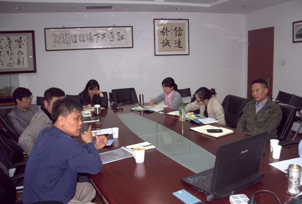廚聯(lián)向中國貿(mào)促會(huì)貿(mào)易推廣交流中心領(lǐng)導(dǎo)匯報(bào)展會(huì)相關(guān)工作